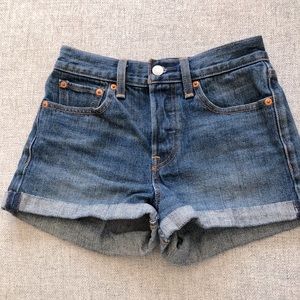 Levi’s denim shorts